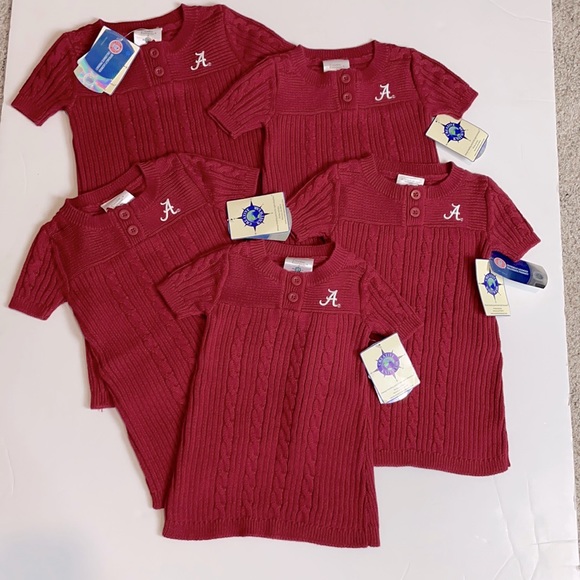 Alabama Crimson Tide Dress 3-6, 6-9 - Picture 2 of 5